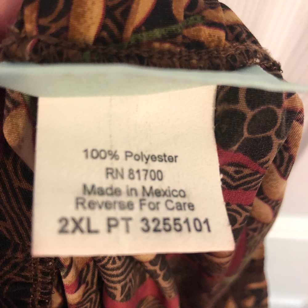 220 Hickory Plus Size Skirt 2x Petite - image 6